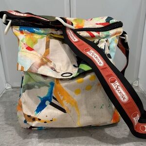LeSportsac Multicolor Abstract Crossbody Bag